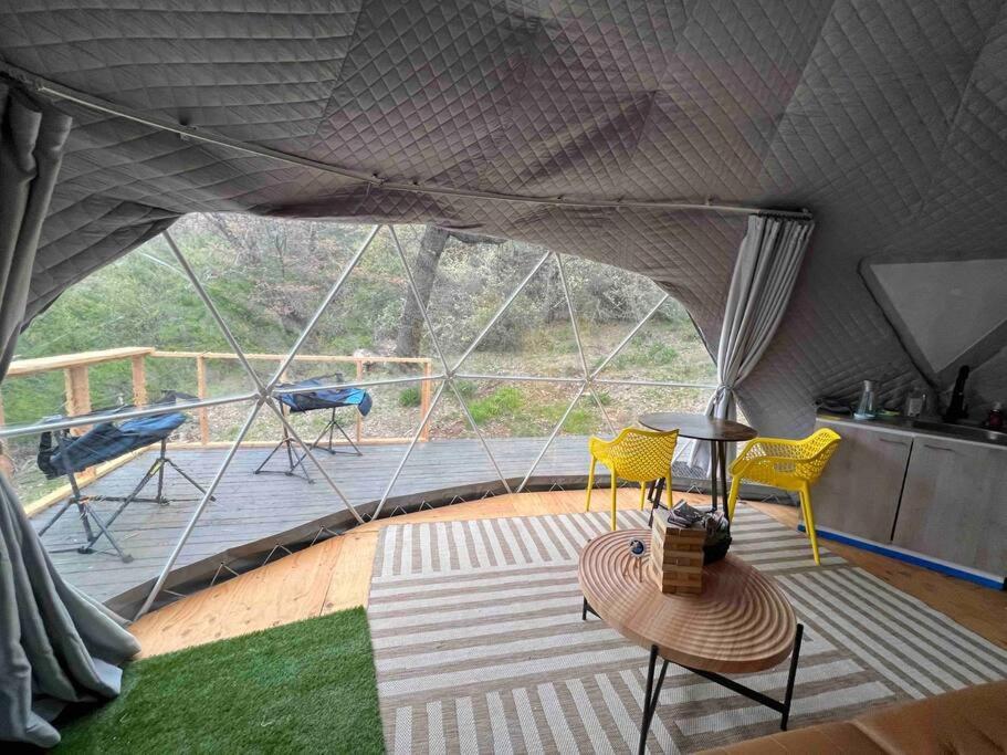 Enchanted Forest Dome ,10-15 Minutes To Kings Canyons-New Pellet Stove For Cozy Warm Nights Dunlap Exterior photo