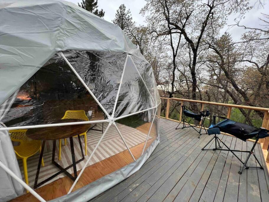 Enchanted Forest Dome ,10-15 Minutes To Kings Canyons-New Pellet Stove For Cozy Warm Nights Dunlap Exterior photo